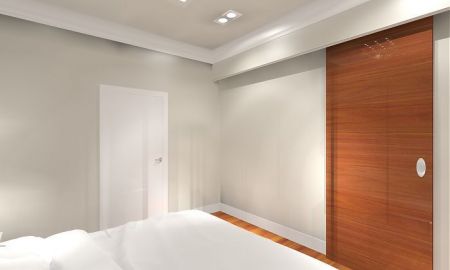 Garderoba w sypialni.