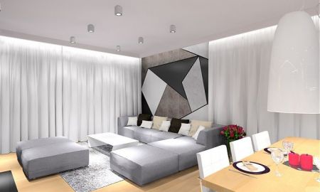 Narożnik w salonie.