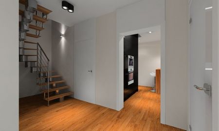 Hol z wejściem do kuchni