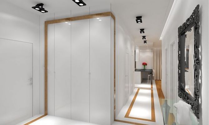 nowoczesny apartament w czerni i bieli