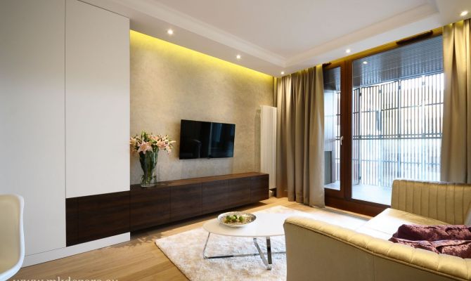 Projekt apartamentu - projektowanie wnętrz Warszawa