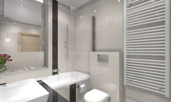 projekt wnętrz małej łazienki