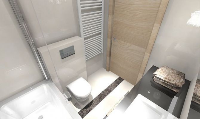 projekt wnętrz małej łazienki