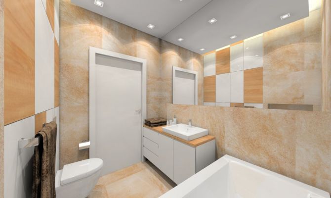 Projekt wnętrz mieszkania o powierzchni 48m2