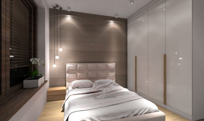 Projekt wnętrz mieszkania o powierzchni 48m2