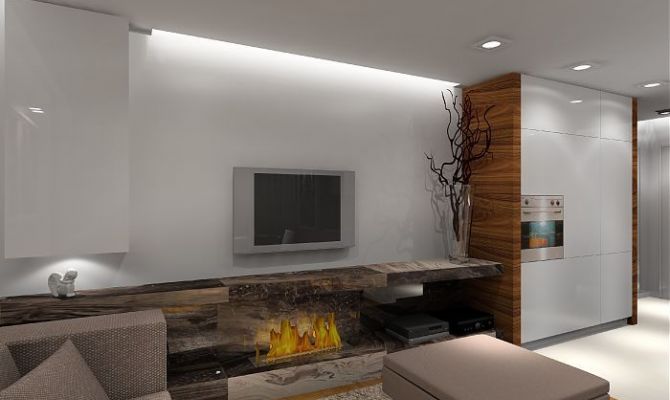 Przytulne mieszkanie z biokominkiem